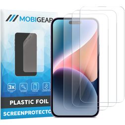 Mobigear iPhone 14 Pro Max Protection d'écran Film - Compatible Coque (Lot de 3)