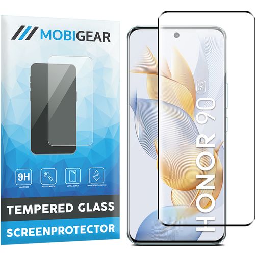 Mobigear Premium HONOR 90 Verre trempé Protection d'écran - Compatible Coque
