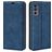 Mobigear Retro Slim Motorola Moto G62 Étui Portefeuille - Bleu foncé