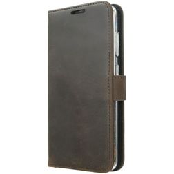 Valenta Classic Samsung Galaxy S20 Cuir véritable Étui Portefeuille - Marron