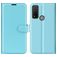 Mobigear Classic Housse TCL 20 R 5G Etui Porte-Monnaie - Bleu
