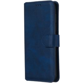 Mobigear Wallet Housse Motorola Moto G8 Plus Etui Porte-Monnaie - Bleu