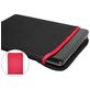 Mobigear Two Way Pochette Ordinateur portable en Neoprène 15.4 Pouces Housse ordinateur - Noir / Rouge