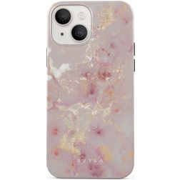 Burga Tough Coque iPhone 13 Coque arrière Rigide Anti-Chocs - Golden Coral