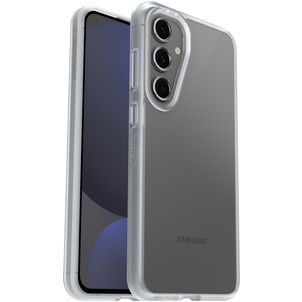 Otterbox React Coque Transparente Samsung Galaxy S24 FE Coque arrière Rigide Anti-Chocs - Transparent