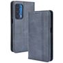 Mobigear Sensation Housse Motorola Edge (2021) Etui Porte-Monnaie - Bleu