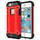 Mobigear Outdoor Coque iPhone SE (2016) Coque arrière Rigide Anti-Chocs - Rouge