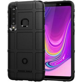 Mobigear Rugged Shield Coque Samsung Galaxy A9 (2018) Coque arrière en TPU Souple Anti-Chocs - Noir Mobigear Rugged Shield Coque Samsung Galaxy A9 (2018) Coque arrière en TPU Souple Anti-Chocs - Noir