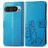 Mobigear Clover Housse Google Pixel 10 Etui Porte-Monnaie - Bleu