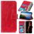 Mobigear Basic Housse OnePlus 10T Etui Porte-Monnaie - Rouge