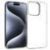 Mobigear Basics Transparent iPhone 16 Pro TPU souple Coque arrière - Transparent
