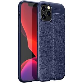 Mobigear Luxury Coque iPhone 12 Pro Coque arrière en TPU Souple - Bleu