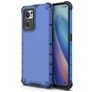 Mobigear Honeycomb Coque OPPO Find X5 Lite Coque arrière Rigide Anti-Chocs - Bleu