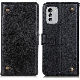 Mobigear Ranch Housse Nokia G60 5G Etui Porte-Monnaie - Noir