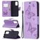 Mobigear Butterfly Housse POCO M3 Etui Porte-Monnaie - Violet