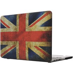 Mobigear Design MacBook Pro 13 Pouces (2012-2015) Coque - UK Flag - Model A1425 / A1502