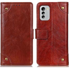 Mobigear Ranch Housse Nokia G60 5G Etui Porte-Monnaie - Marron