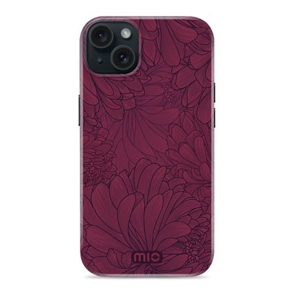 MIO Coque iPhone 13 MagSafe Coque arrière Rigide - Berry Blooms