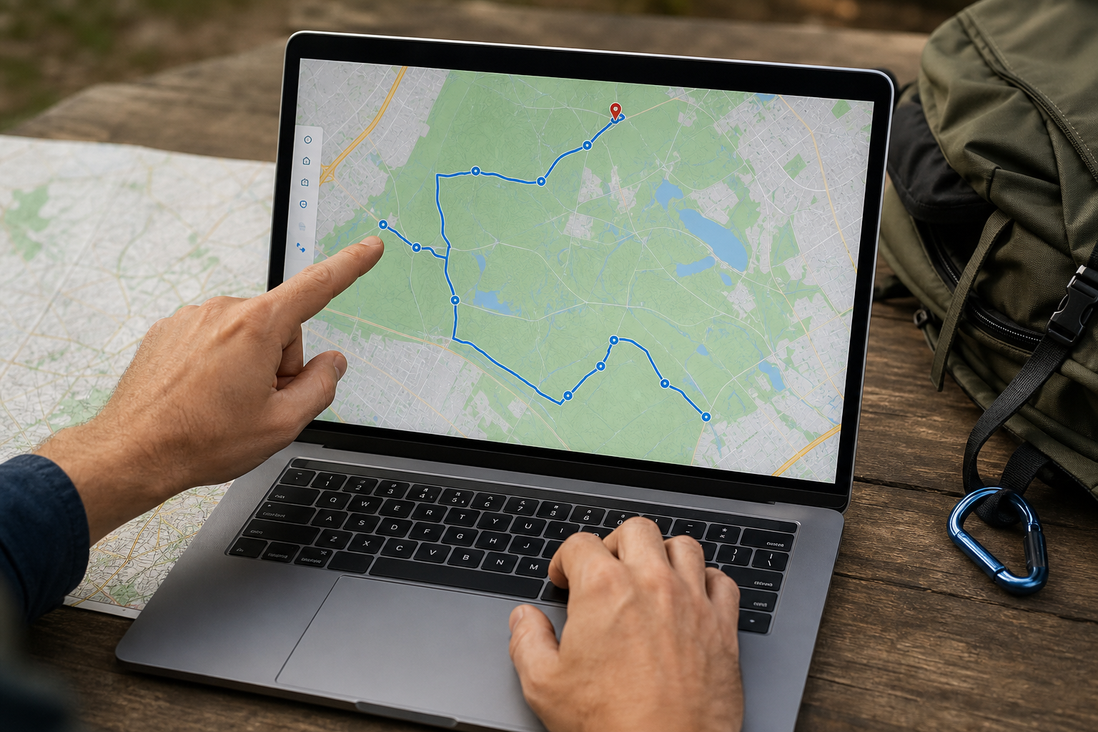 Créer et planifier soi-même un itinéraire de randonnée avec Google Maps