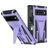 Mobigear Armor Stand Google Pixel 6 Pro Plastique rigide Coque arrière Antichoc avec béquille - Violet