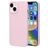 Mobiparts Slim Line Coque iPhone 15 MagSafe Coque arrière Rigide - Blush Pink