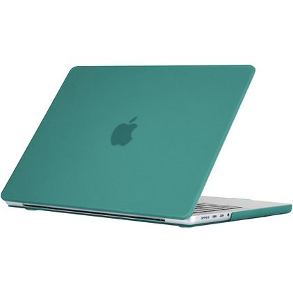Mobigear Matte MacBook Pro 14 Pouces (2021-2026) Coque - Vert foncé - Model A2442 / A2779 / A2918 / A2992 / A3401 / A3112 / A3434 / A3427 / A3426