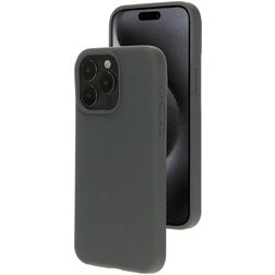 Mobiparts Coque iPhone 15 Pro Max Coque arrière en Silicone - Urban Grey