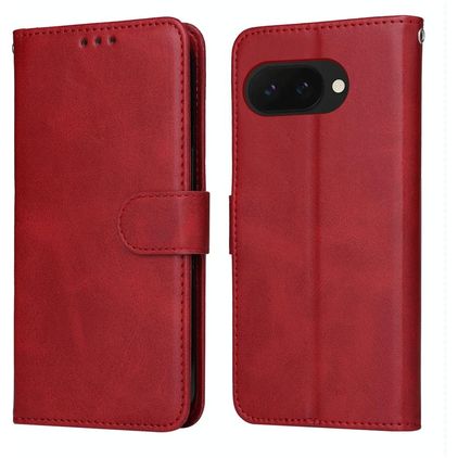 Mobigear Wallet Housse Google Pixel 9a Etui Porte-Monnaie - Rouge