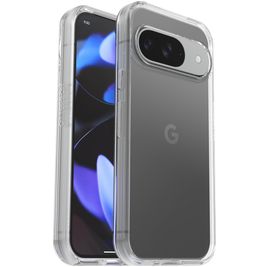 Otterbox Symmetry Coque Transparente Google Pixel 9 Pro Coque arrière Rigide Anti-Chocs - Transparent