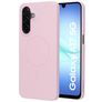 Mobiparts Slim Line Coque Samsung Galaxy A17 MagSafe Coque arrière Rigide - Blush Pink