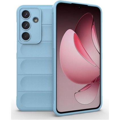 Mobigear Bumpy Samsung Galaxy S25 FE TPU souple Coque arrière - Bleu