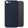 My Style Protective Flex Coque iPhone SE (2022) MagSafe Coque arrière en TPU Souple - Bleu Marin