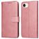 Mobigear Wallet Housse iPhone 16e Etui Porte-Monnaie - Rose doré