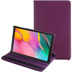 Mobigear DuoStand Coque Samsung Galaxy Tab A 10.1 (2019) Etui Rotatif - Violet
