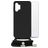Mobilize Lanyard Gelly Samsung Galaxy A32 5G Coque avec cordon en TPU Souple - Noir