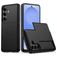 Mobigear Card Coque Samsung Galaxy S26 Coque arrière Rigide Anti-Chocs avec Porte-Cartes - Noir