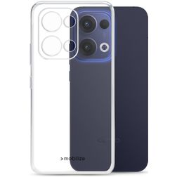 Mobilize Gelly Case Coque Transparente OPPO Reno 13 Coque arrière en TPU Souple - Transparent