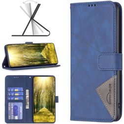 Mobigear Rhombus Housse Google Pixel 7a Etui Porte-Monnaie - Bleu