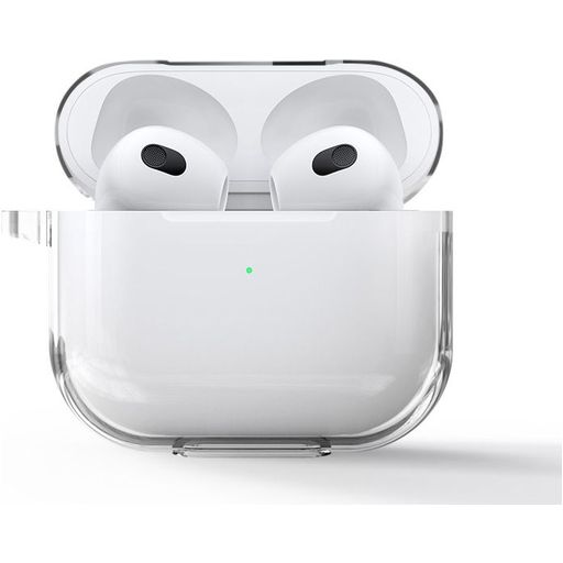 Mobigear Coque Apple AirPods 3 Coque en Silicone Souple - Transparent