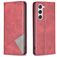 Mobigear Rhombus Slim Samsung Galaxy S25 Étui - Rouge