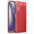 Mobigear Luxury Coque Vivo Y72 Coque arrière en TPU Souple - Rouge