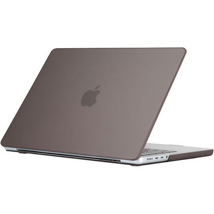 Mobigear Glossy MacBook Pro 16 Pouces (2021-2026) Coque - Gris - Model A2485 / A2780 / A2991 / A3186 / A3428 / A3429