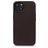 Decoded Coque iPhone 14 Plus MagSafe Coque arrière en Cuir Véritable Anti-Chocs - Chocolate Brown
