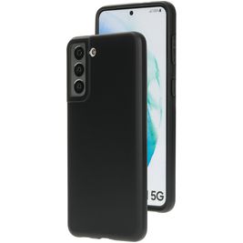 Mobiparts Classic Coque Samsung Galaxy S21 Coque arrière en TPU Souple - Matt Black