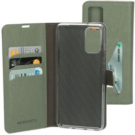 Mobiparts Classic Wallet Housse Samsung Galaxy S20 Plus Etui Porte-Monnaie - Stone Green