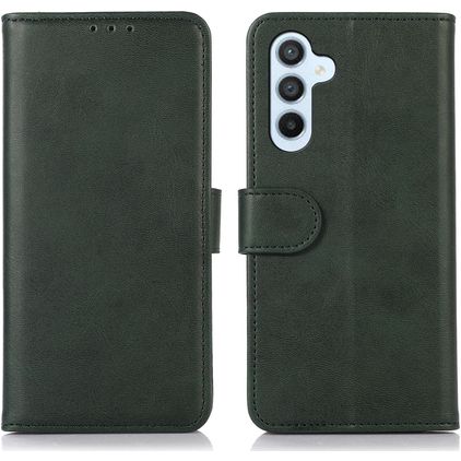 Mobigear Wallet Housse Samsung Galaxy A54 Etui Porte-Monnaie - Vert