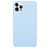 Mobigear Rubber Touch Coque iPhone 15 Pro Coque arrière en Silicone - Bleu