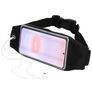 Mobiparts Comfort Fit Belt Brassard Téléphone Samsung Galaxy A37 Ceinture Coque de Sport en Neoprène - Noir