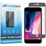 Mobigear Premium iPhone SE (2020) Verre trempé Protection d'écran Anti-Glare - Compatible Coque - Noir