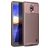 Mobigear Racing Coque Nokia 1 Plus Coque arrière en TPU Souple - Marron